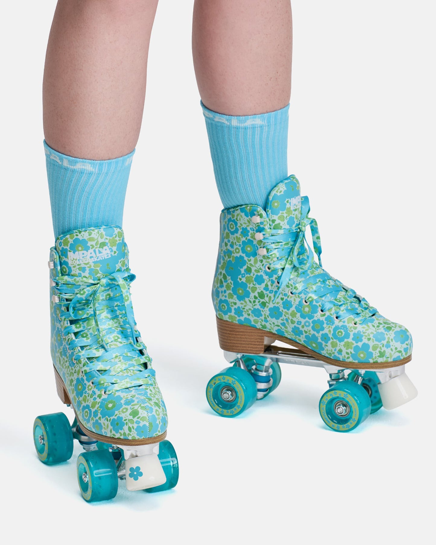 Impala Roller Skates - Ditsy Blue