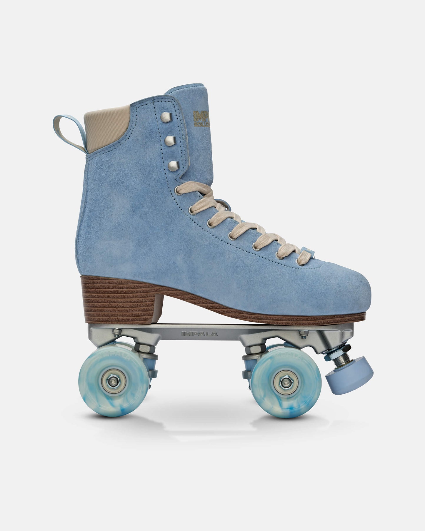 Impala Samira Suede Quad Skate - Dusty Blue