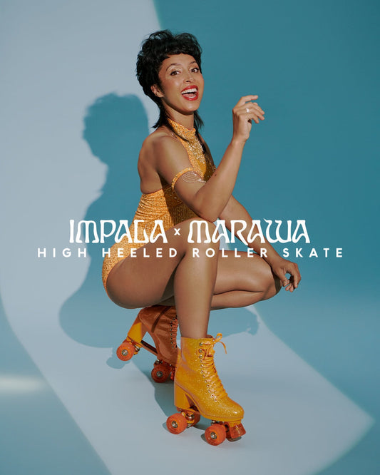 INTRODUCING: IMPALA X MARAWA HIGH HEELED SKATE ✨🧡