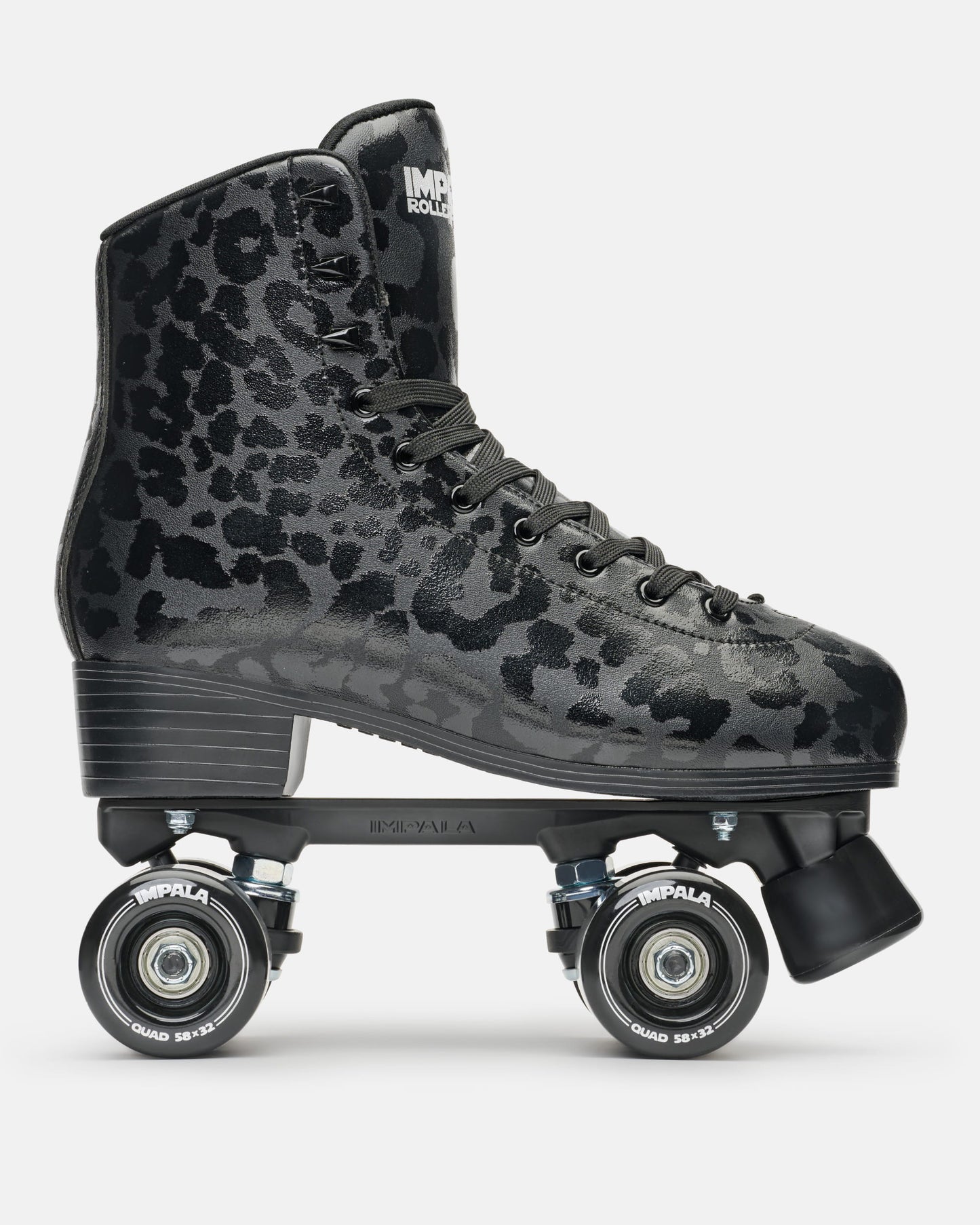 Impala Roller Skates - BLACK LEOPARD