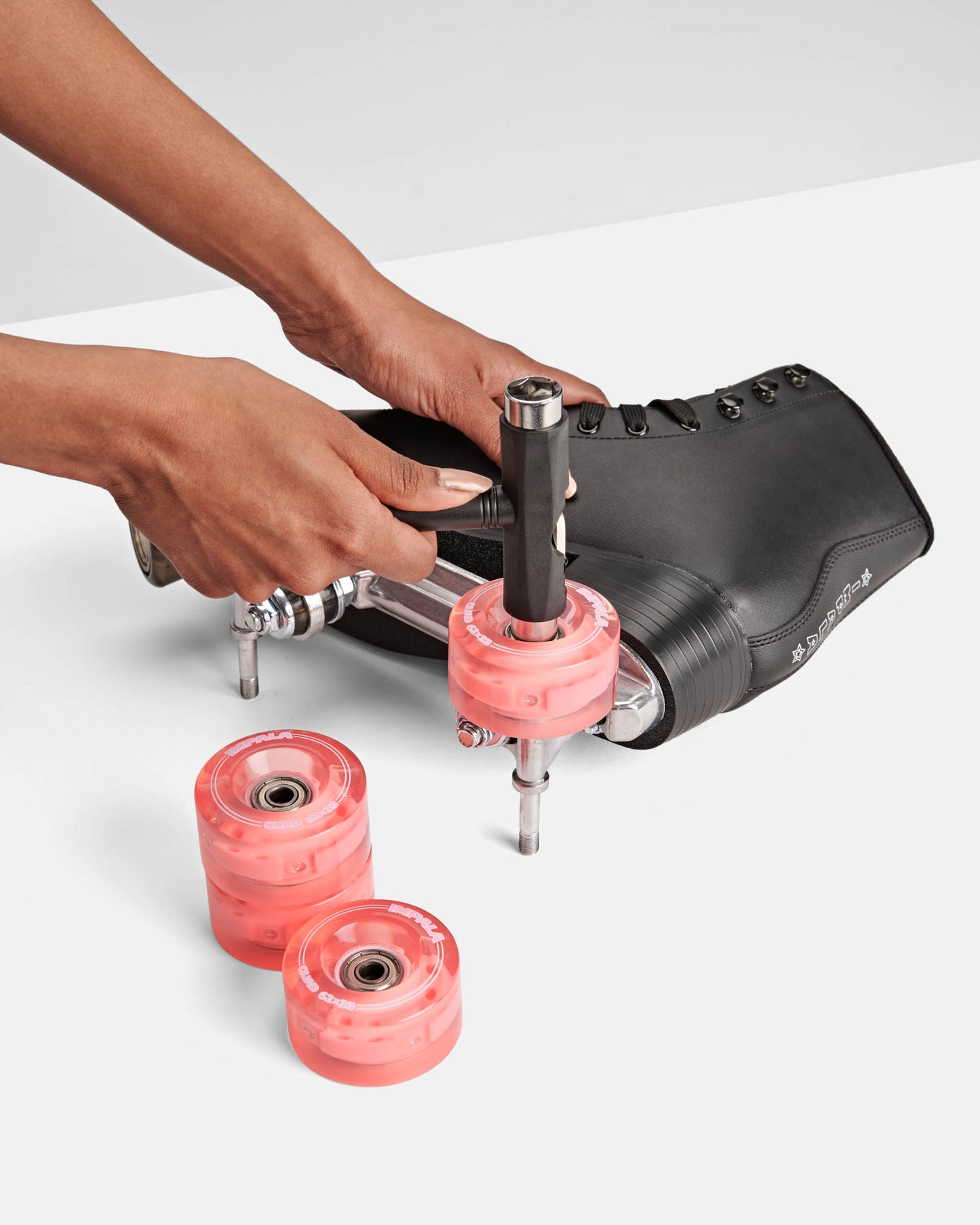 Impala 4 Pack Light Up Wheels - Pink