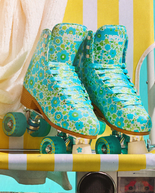 Impala Roller Skates - Ditsy Blue