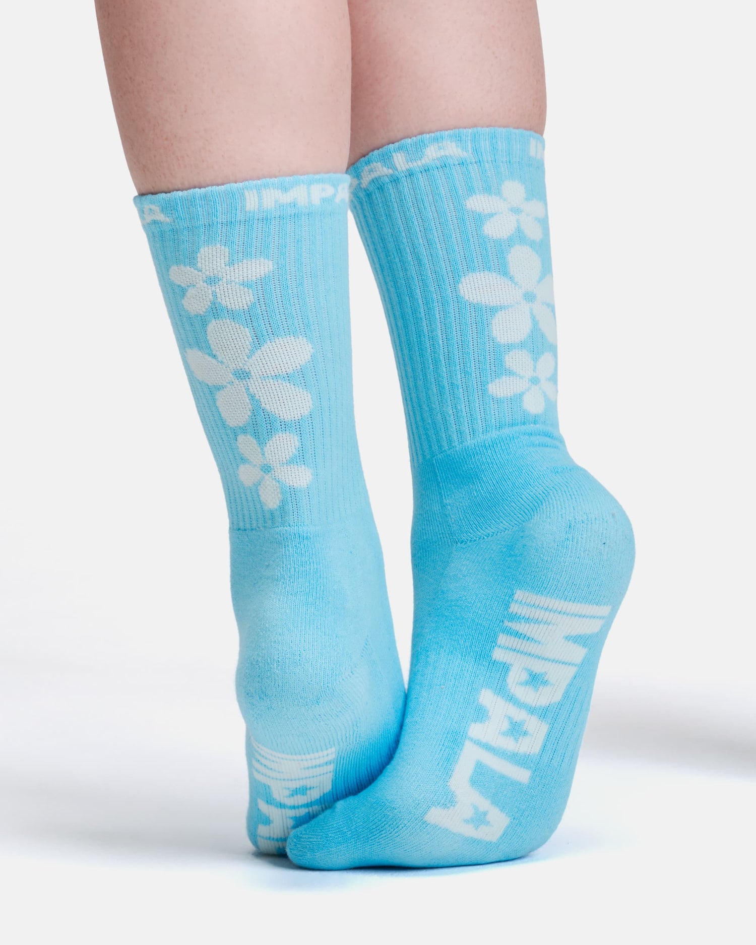 Impala Skate Sock 3pk - Ditsy Blue