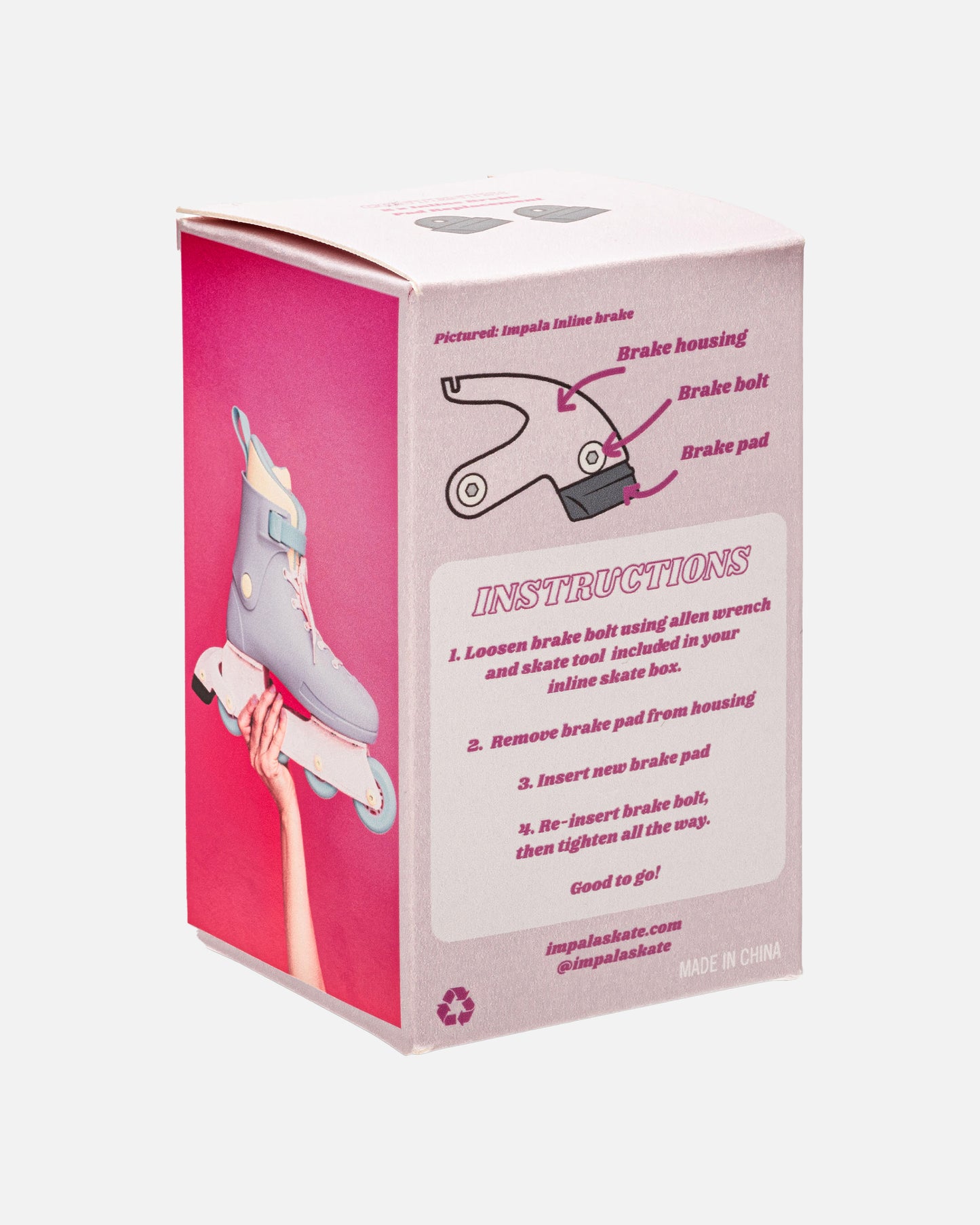 Impala Inline Brake Pad 2pk
