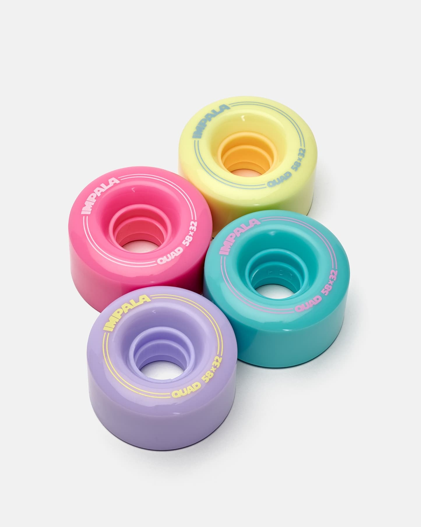 Impala 4 Pack Wheels - Pastel Multi