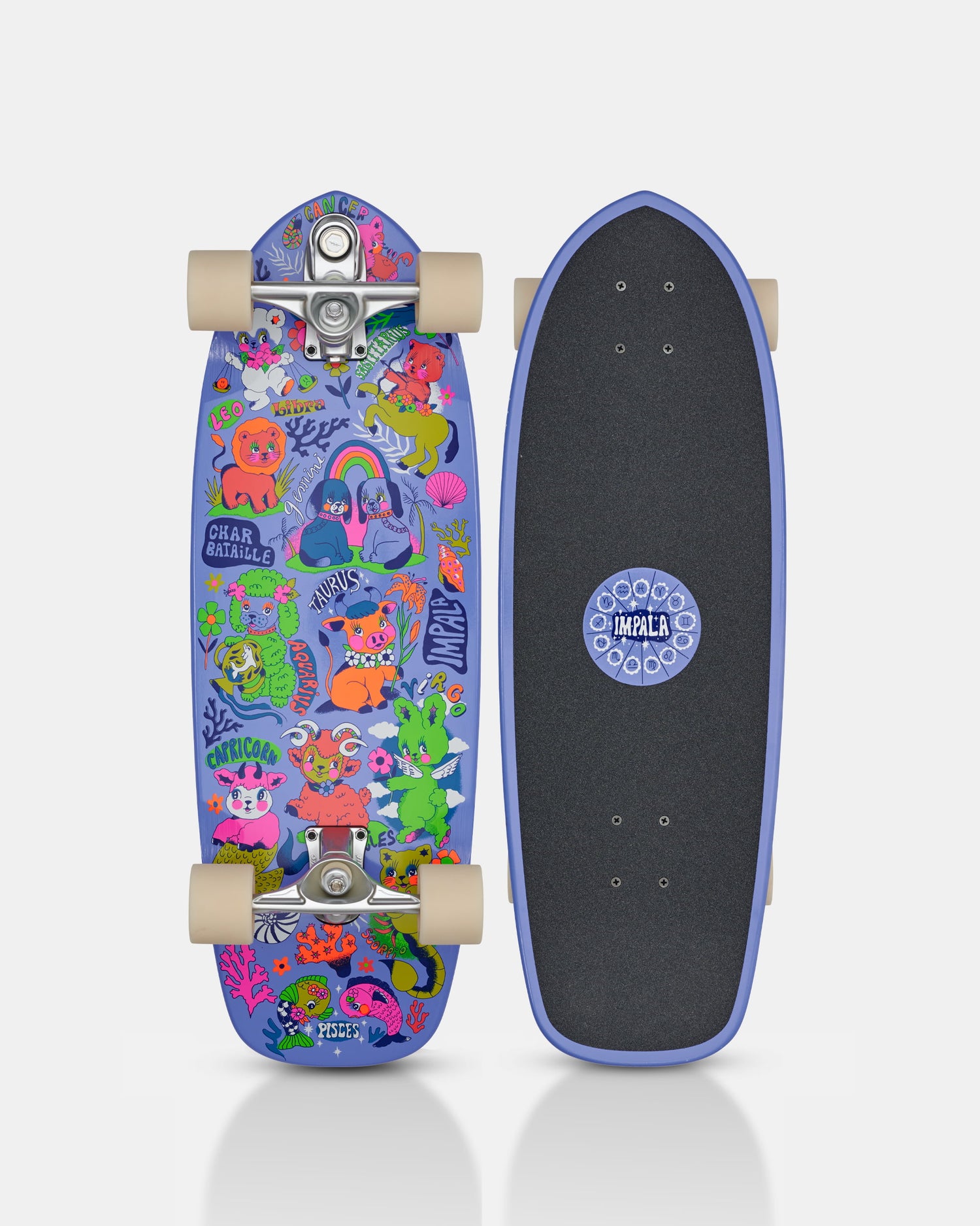 Impala Neptune Surf Skate - 30" Char Bataille