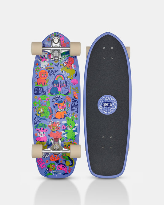 Impala Neptune Surf Skate - 30" Char Bataille